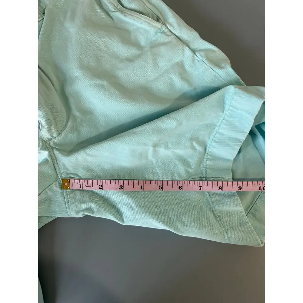 J. Crew Stanton short size 30 turquoise 9 inch inseam chino